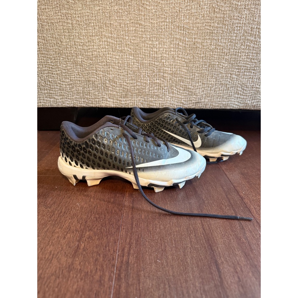 Nike Vapor Ultrafly 2 Keystone Kids Baseball Cleats Black White AQ8151-003 6Y